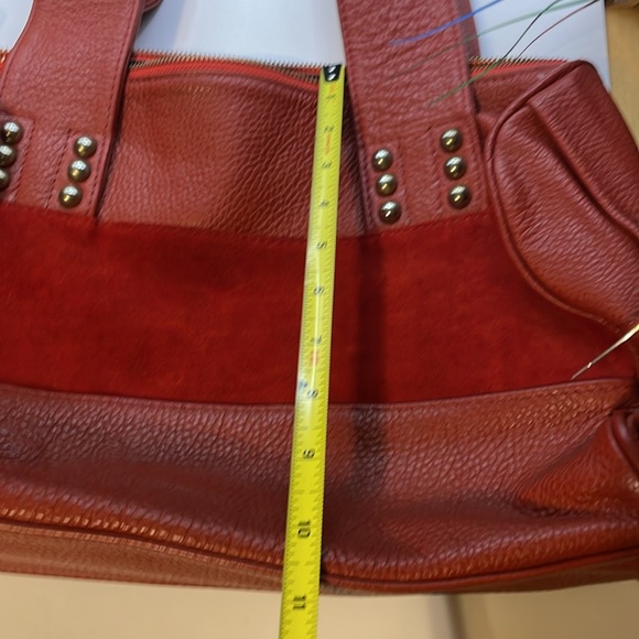 Vintage Genuine leather shoulder bag (000231) - Picture 7 of 15